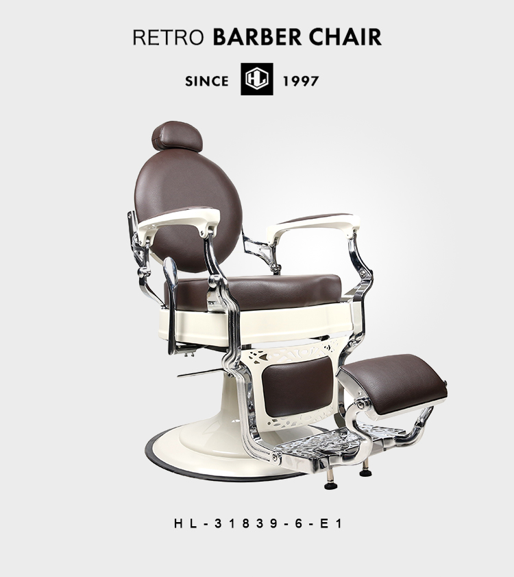 vintage style barber chair